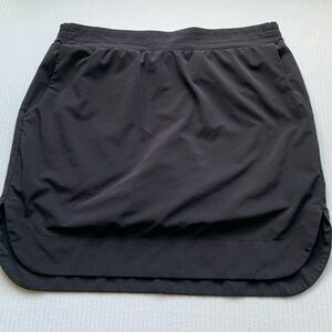 Athleta Black Skort